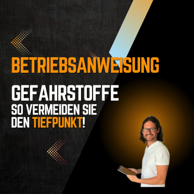 Betriebsanweisung - Gefahrstoffe - So vermeiden Sie den Tiefpunkt. Denk immer daran 👇 Strukturierter Arbeitsschutz ist kein Hexenwerk. Ich zeige dir wie. Schnell, rechtssicher und unkompliziert Du willst mehr? Dann folge mir und kommentiere "mehr". --- Arbeitssicherheit May Florian May | Sicherheitsingenieur Arbeitsschutz aus Unternehmersicht deutschlandweit Beratung und Training
